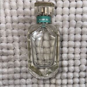 Empty Tiffany & Co. Crystal Clear Perfume